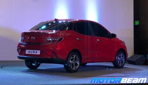 2020 Hyundai Aura Rear