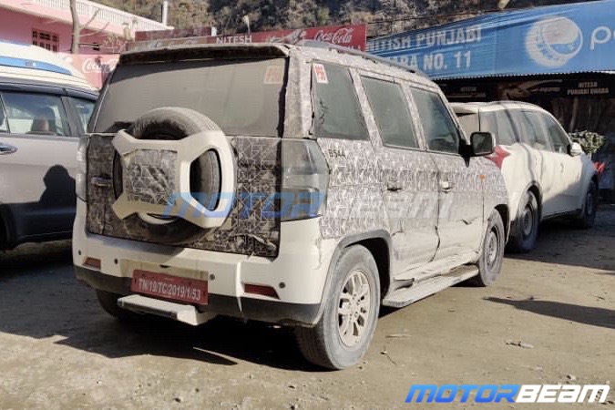 2020 Mahindra TUV300 Rear Profile