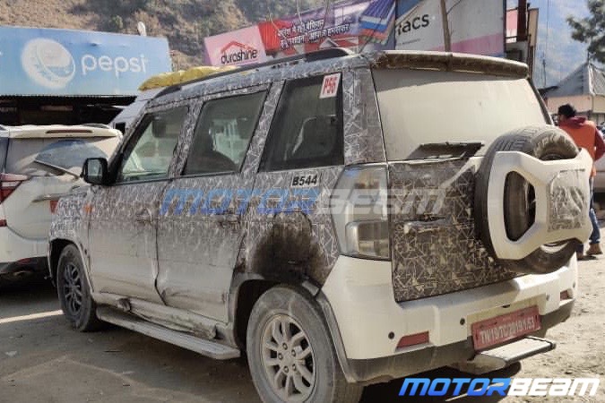 2020 Mahindra TUV300 Spare Wheel