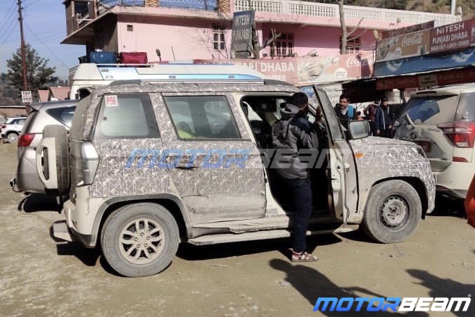 2020 Mahindra TUV300 Spied