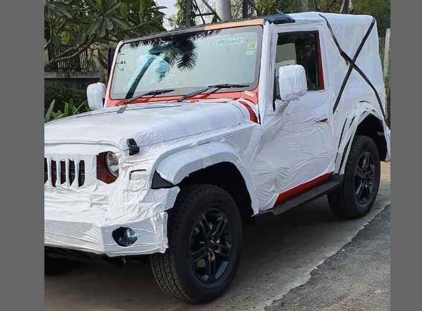 2020 Mahindra Thar Spotted