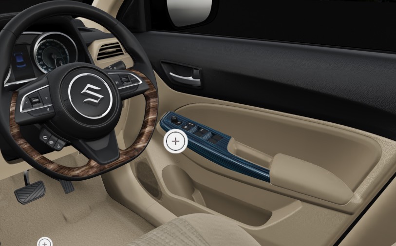 2020 Maruti Dzire Interior Accesories