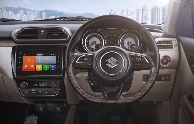 2020 Maruti Dzire Interior