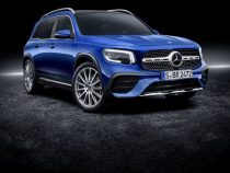 2020 Mercedes GLB Side Blue