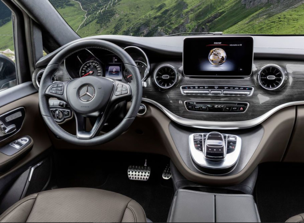 2020 Mercedes V-Class Elite Interior
