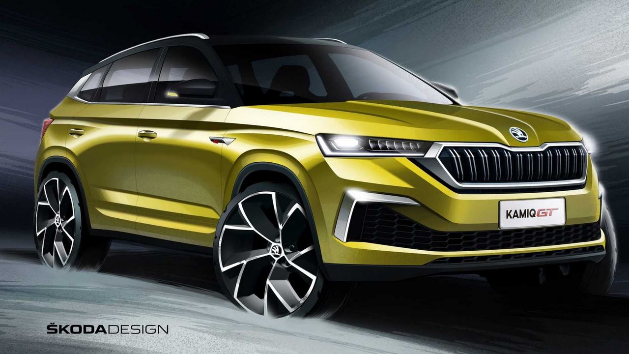 2020 Skoda Kamiq GT Render