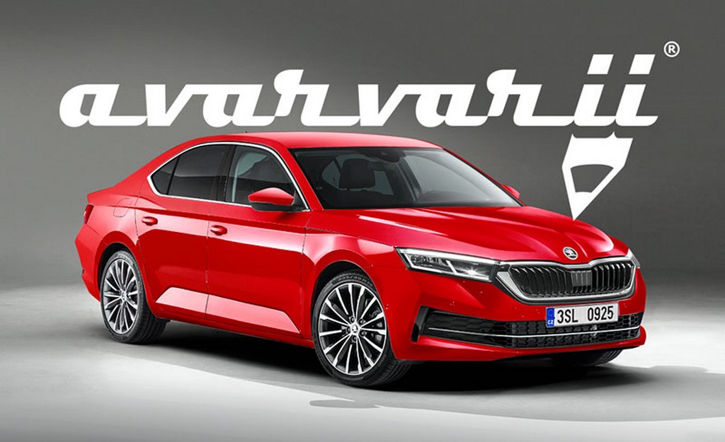 2020 Skoda Octavia Facelift Front