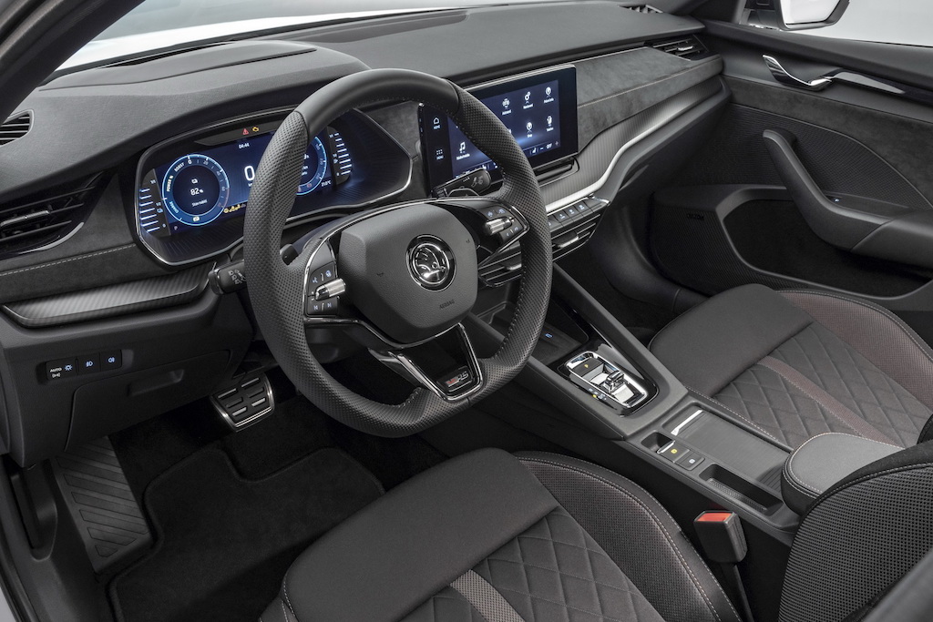 2020 Skoda Octavia RS Interior