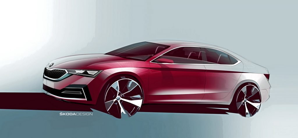 2020 Skoda Octavia Sketch