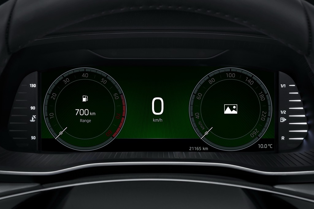 2020 Skoda Octavia Virtual Cockpit