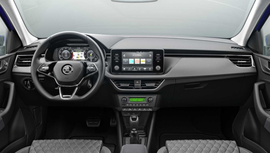 2020 Skoda Rapid Dashboard