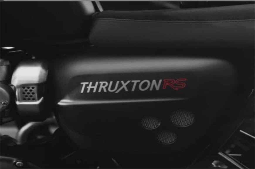 2020 Triumph Thruxton RS Teaser
