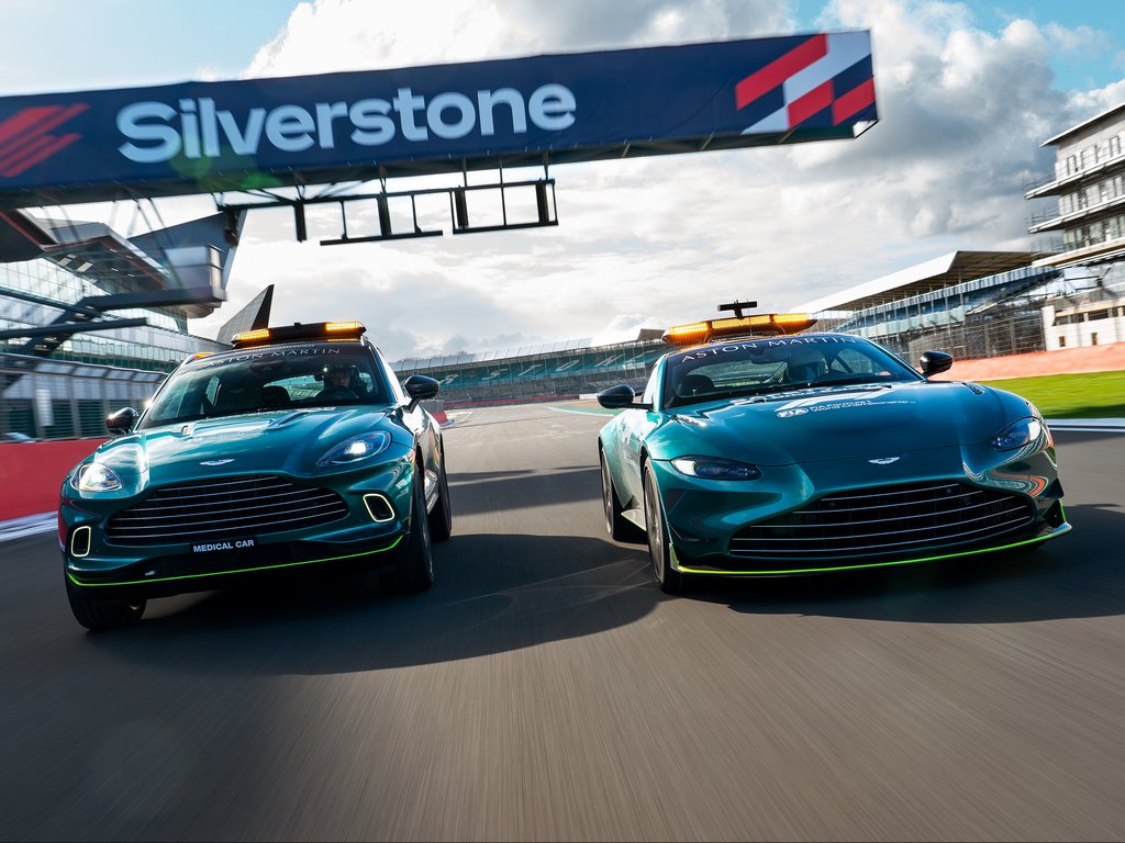 2021 Aston Martin F1 Safety And Medical Cars
