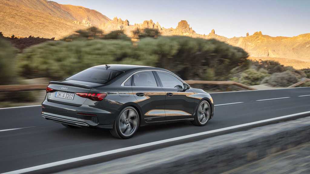 2021 Audi A3 Sedan Rear