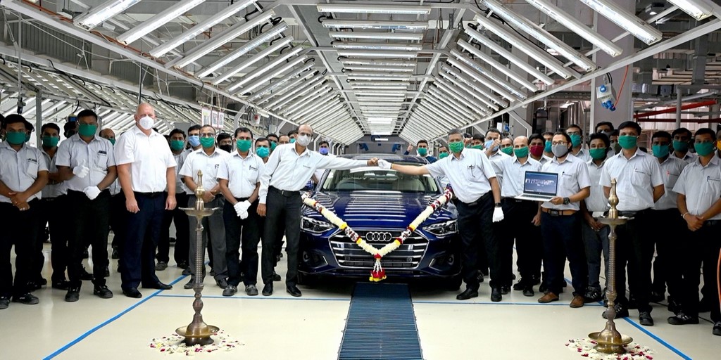 2021 Audi A4 Production Line