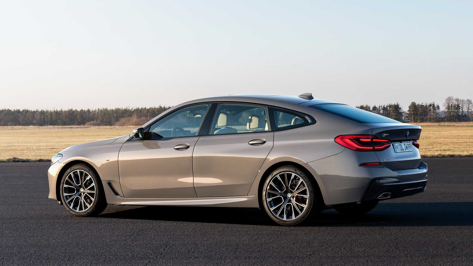 2021 BMW 6-Series GT Rear