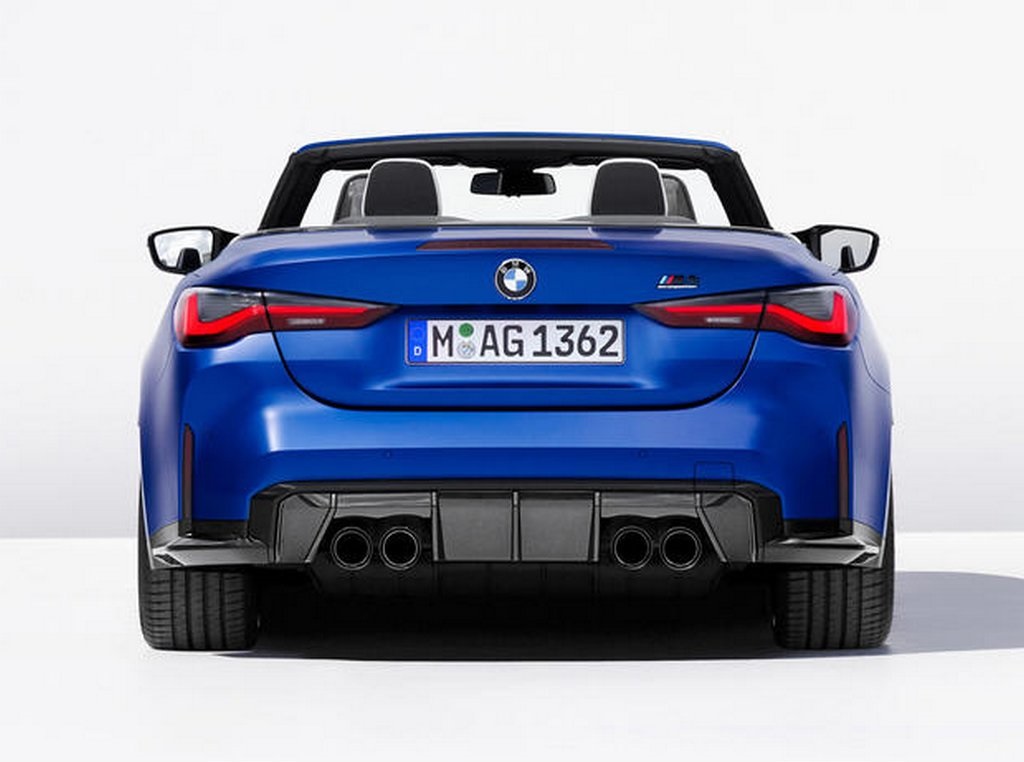 2021 BMW M4 Competition Convertible Rear