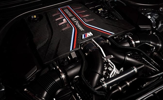2021 BMW M5 Competition Engine