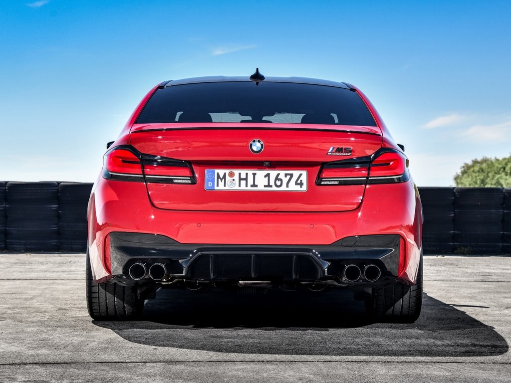 2021 BMW M5 Competition Rear