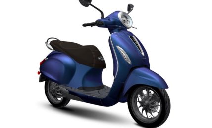 2021 Bajaj Chetak Premium Indigo Metallic