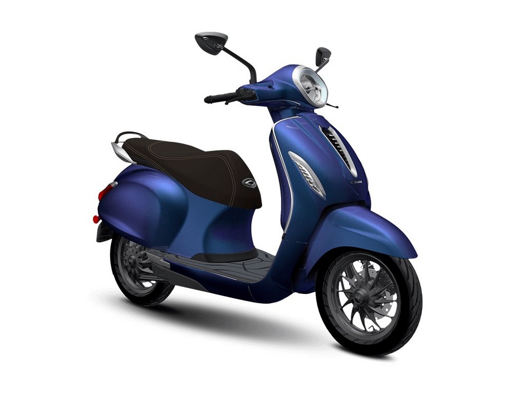 2021 Bajaj Chetak Premium Indigo Metallic