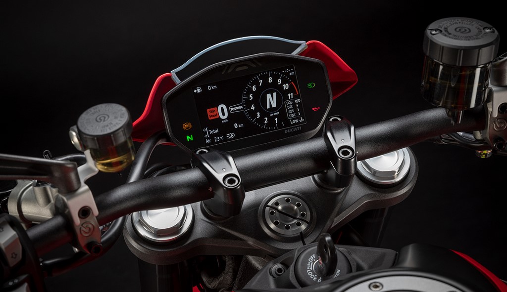 2021 Ducati Monster Cluster