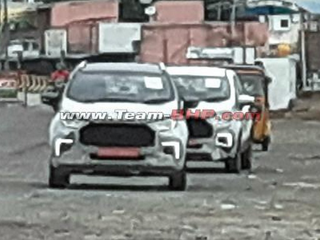 2021 Ford EcoSport Facelift Spied