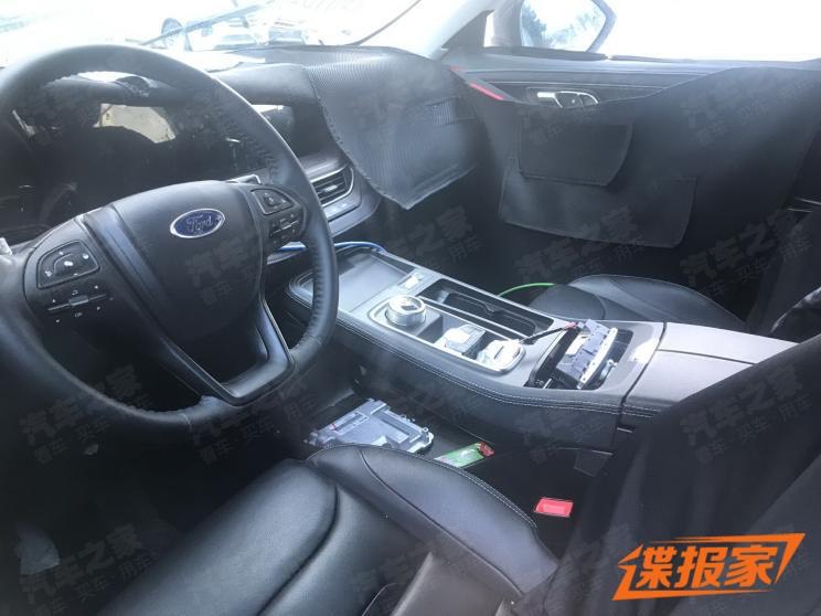 2021 Ford Endeavour Interior Spied
