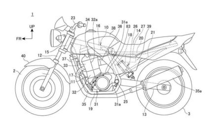 2021 Honda CB250 Patent
