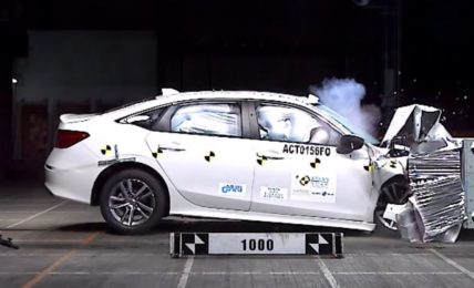 2021 Honda Civic Asean NCAP Frontal Impact Test
