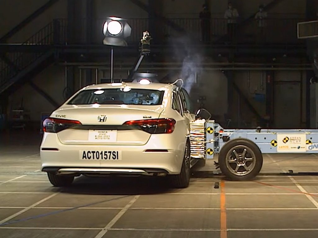 2022 Honda Civic Asean NCAP Side Impact Test