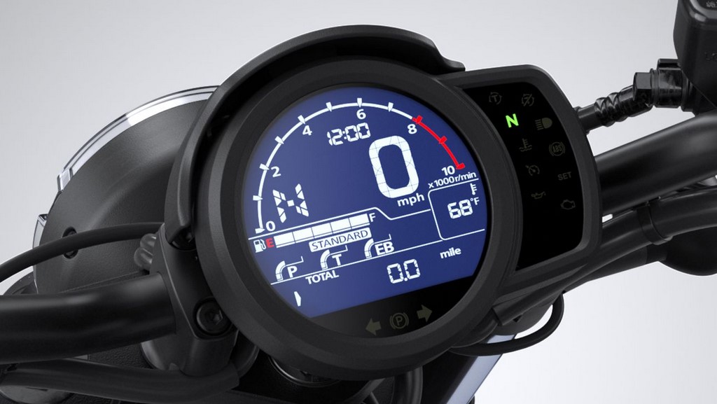 2021 Honda Rebel 1100 Digital Cluster