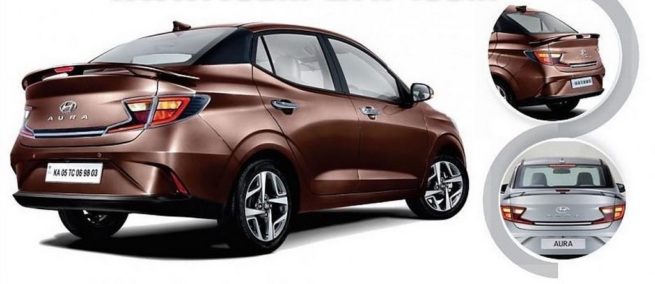 2021 Hyundai Aura Spoiler