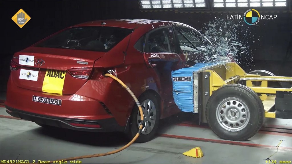 2021 Hyundai Verna Latin NCAP Rating