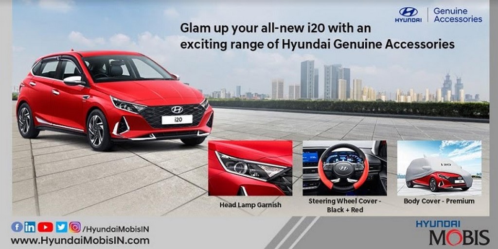 2021 Hyundai i20 Accessory Kits
