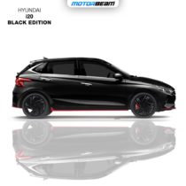 2021 Hyundai i20 Black Edition Render