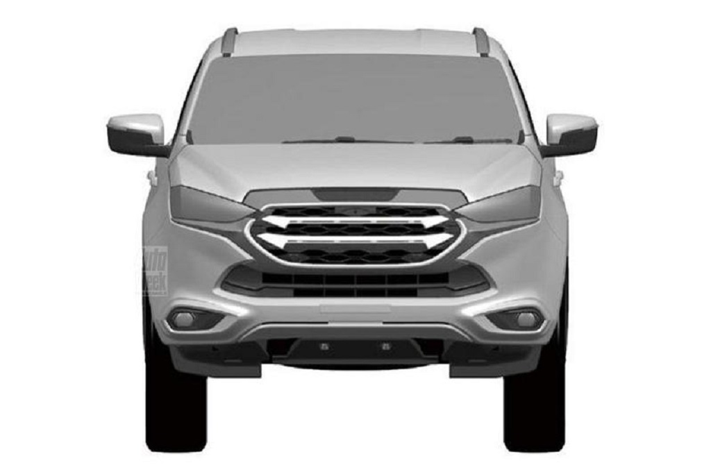 2021 Isuzu MU-X Patent Front