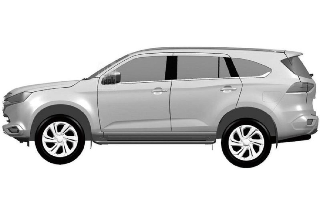 2021 Isuzu MU-X Patent Side