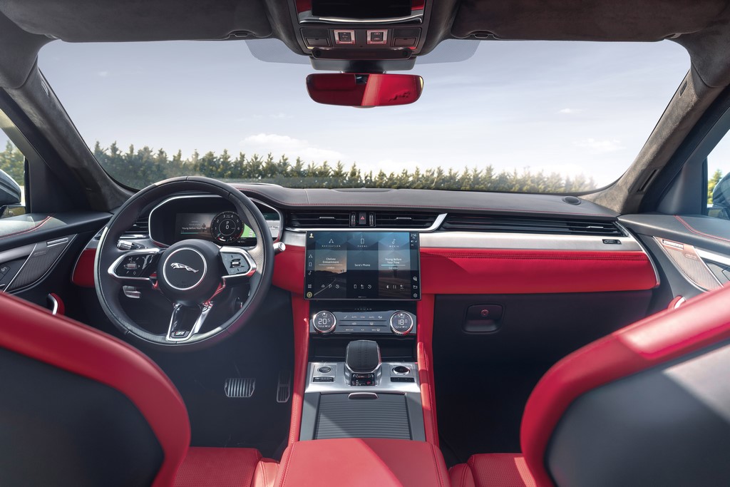 2021 Jaguar F-Pace Facelift Interior