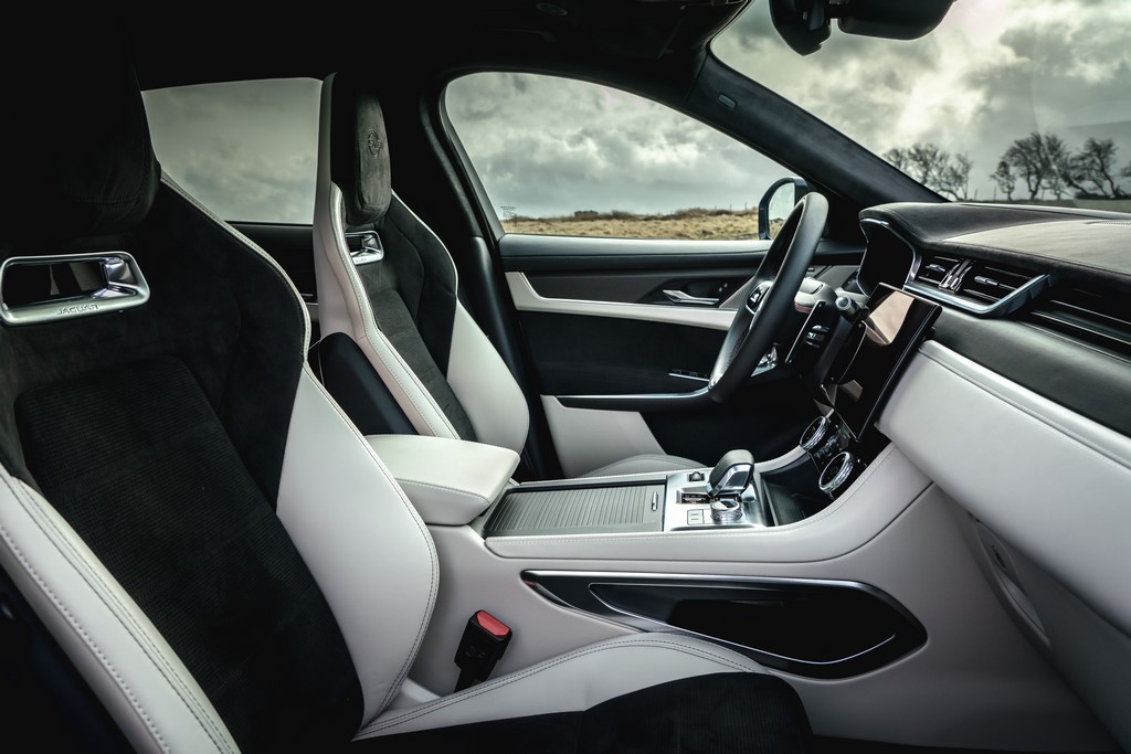 2021 Jaguar F-Pace SVR Interior