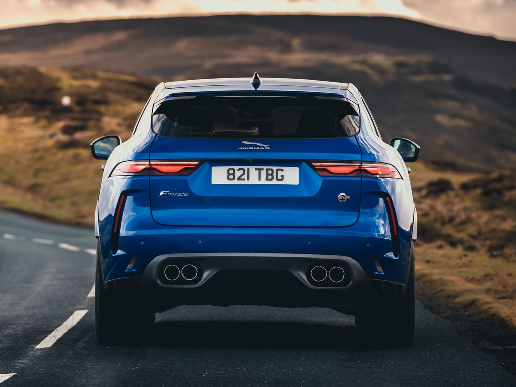 2021 Jaguar F-Pace SVR Rear