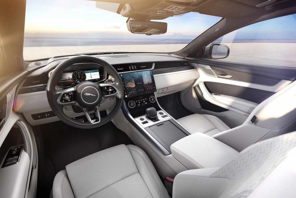 2021 Jaguar XF Facelift Interior