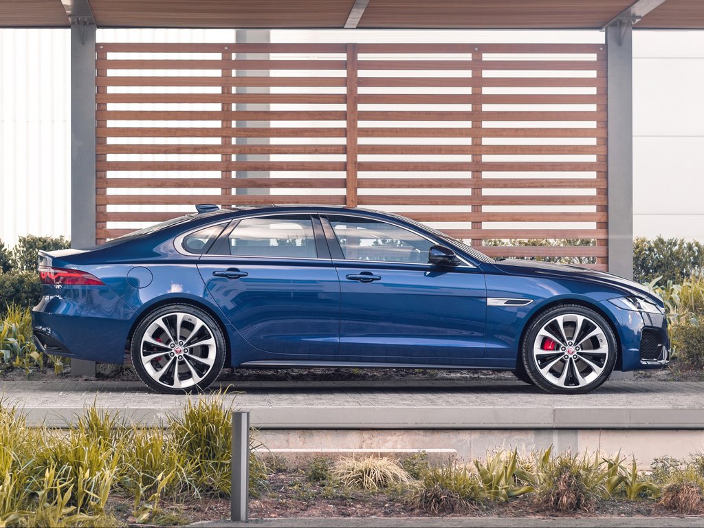 2021 Jaguar XF Facelift Side Profile
