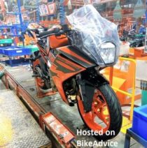 2021 KTM RC 200 Production