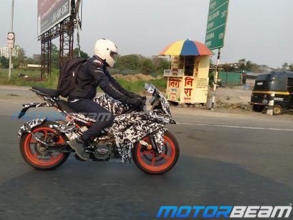 2021 KTM RC 200 Spotted