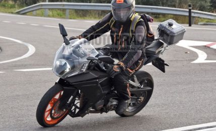 2021 KTM RC 390 Spotted