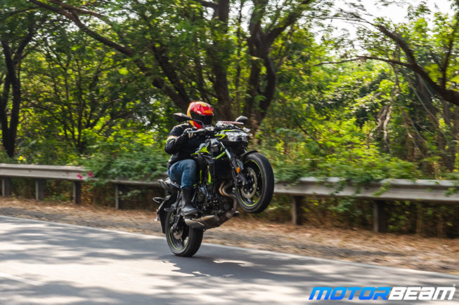 2021 Kawasaki Z650 Test Ride Review 48
