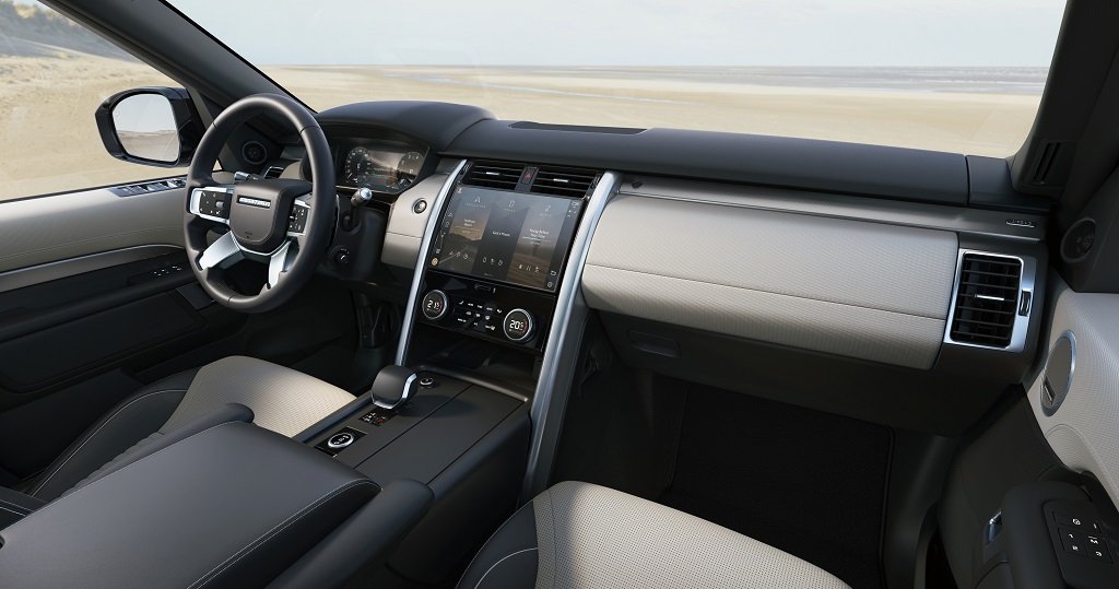 2021 Land Rover Discovery Dashboard