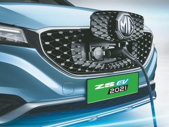 2021 MG ZS EV Charge Port