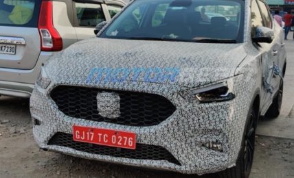 2021 MG ZS Petrol Spotted